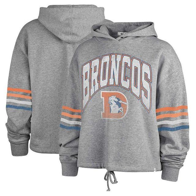 Womens 47 Gray Denver Broncos Upland Bennett Pullover Hoodie Product Image