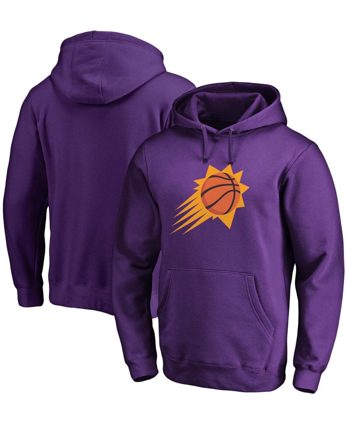 Mens Purple Phoenix Suns Primary Team Logo Pullover Hoodie Product Image