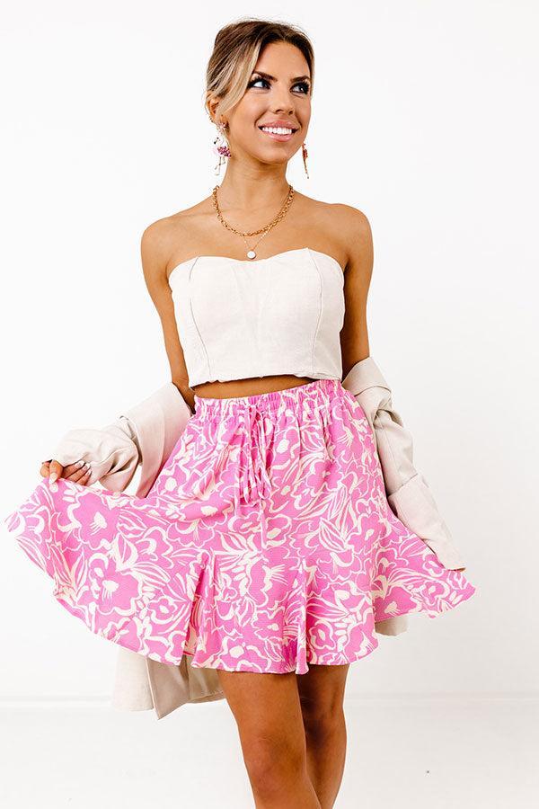 Laguna Luxe Skirt in Pink Product Image