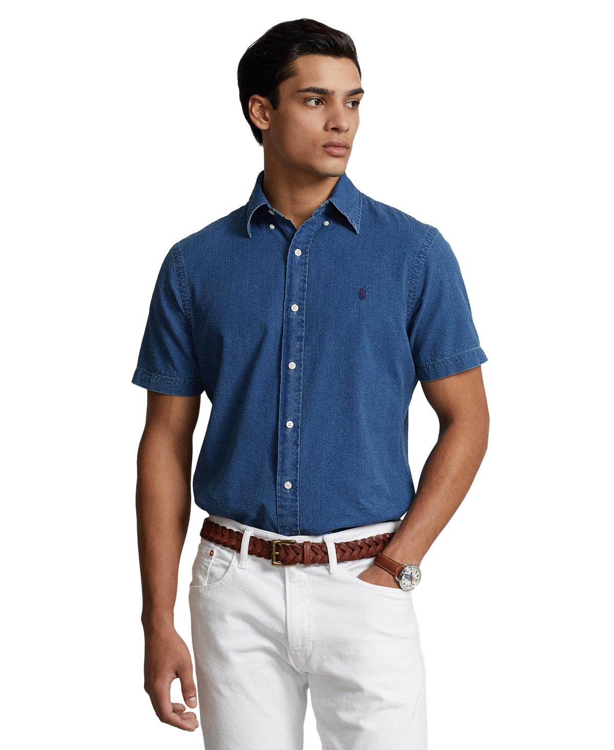 Polo Ralph Lauren Mens Rl Prepster Classic-Fit Seersucker Shirt Product Image