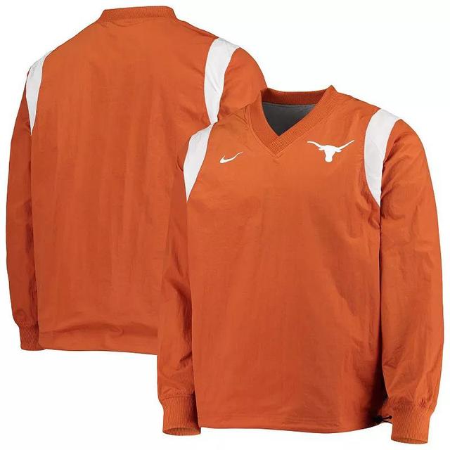 Mens Nike Texas Orange Texas Longhorns Rev Pullover Windbreaker Jacket Product Image