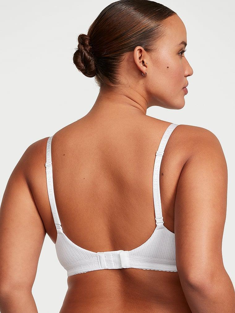 Lightly Lined Pointelle Demi Bra Product Image