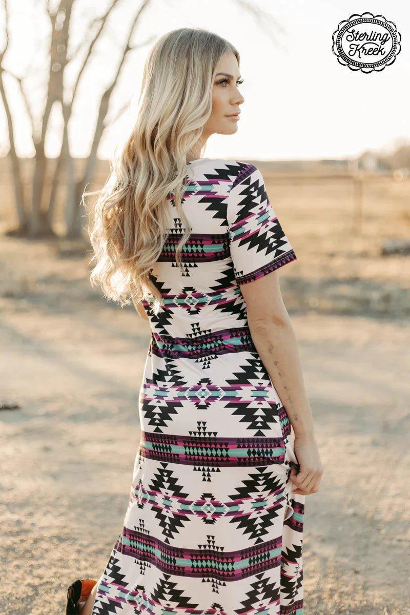 Aztec Outskirts Maxi Dress Product Image