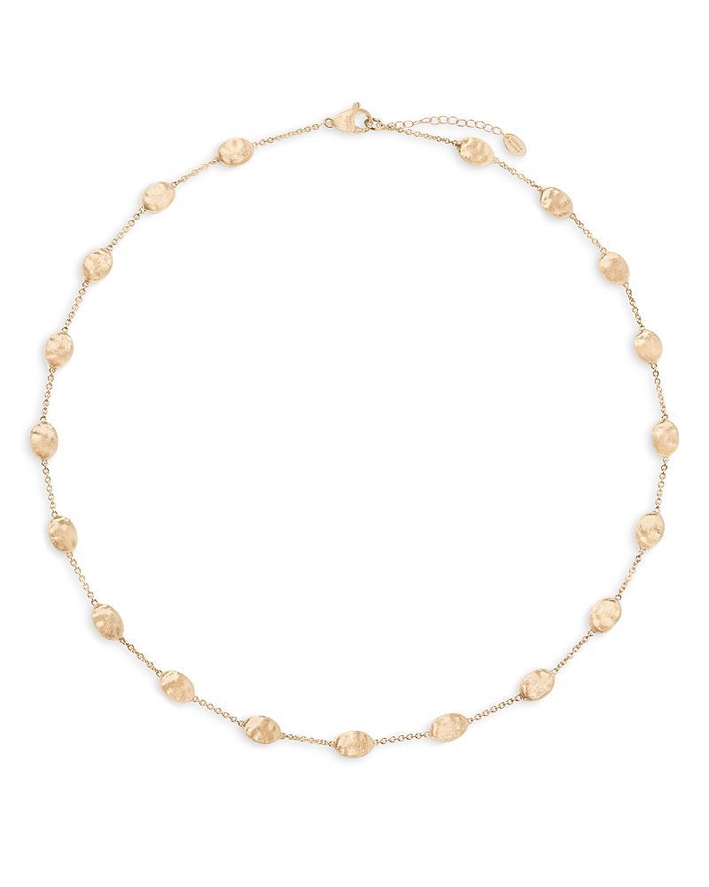 Womens Siviglia 18K Yellow Gold Medium Bead Station Necklace Product Image