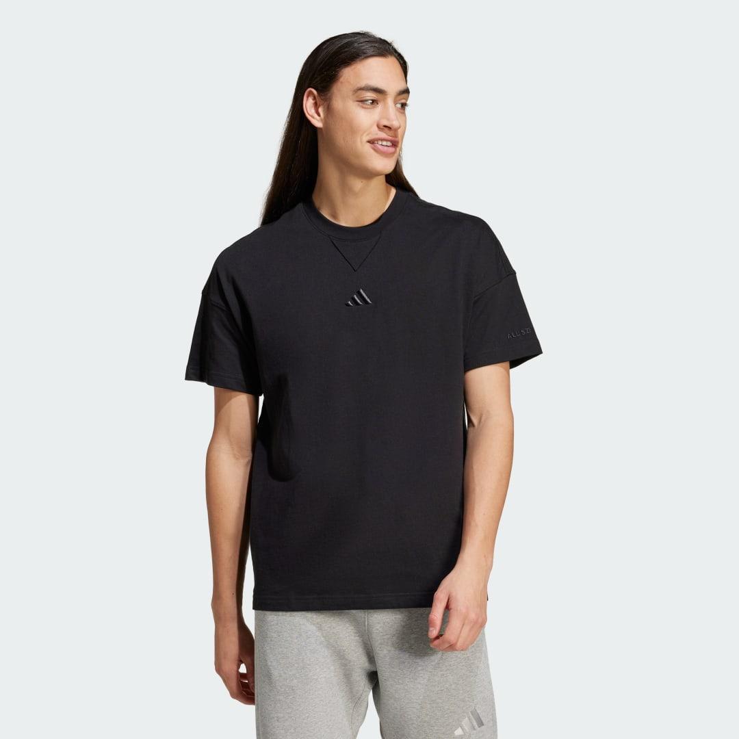 adidas ALL SZN Tee Black 3XL Mens Product Image