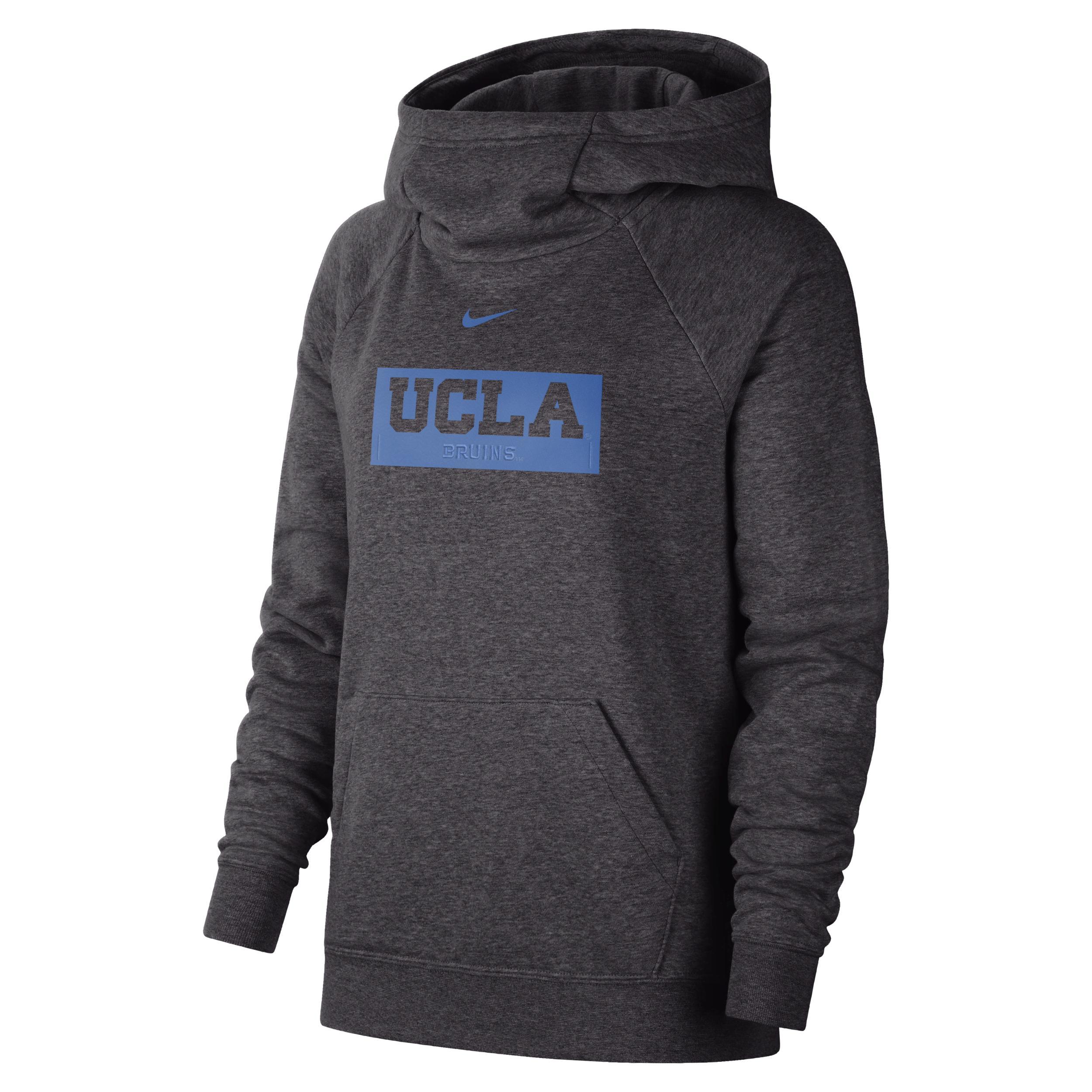 Nike College Essential (UCLA) Women's Funnel-Neck Hoodie Product Image