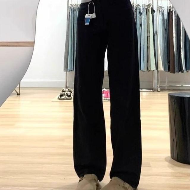 High Waist Wide Leg Jeans Product Image