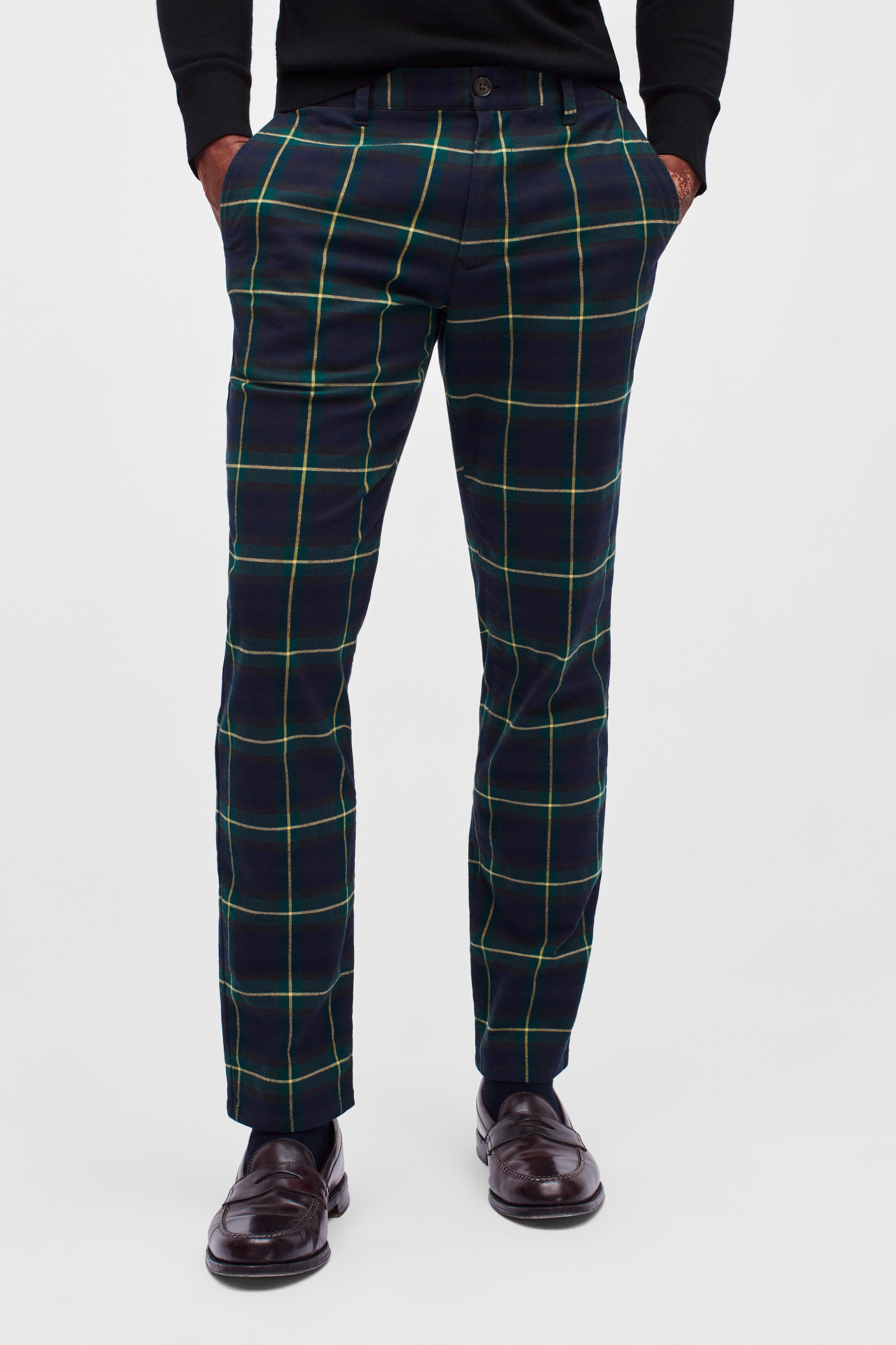 Holiday Tartan Stretch Chinos Product Image