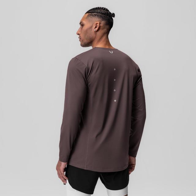 0907. Nano-Mesh Training Long Sleeve - Nightshade "Space Bracket" Product Image