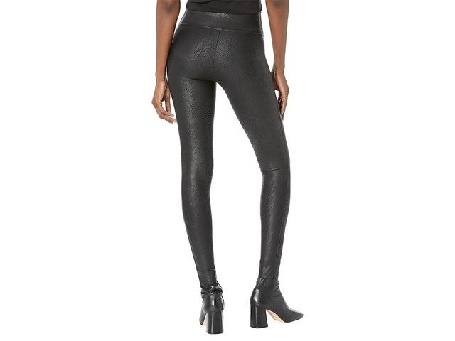 Spanx Faux Leather Faux Leather Foiled Snake Leggings (Foiled Snake) Women's Clothing Product Image