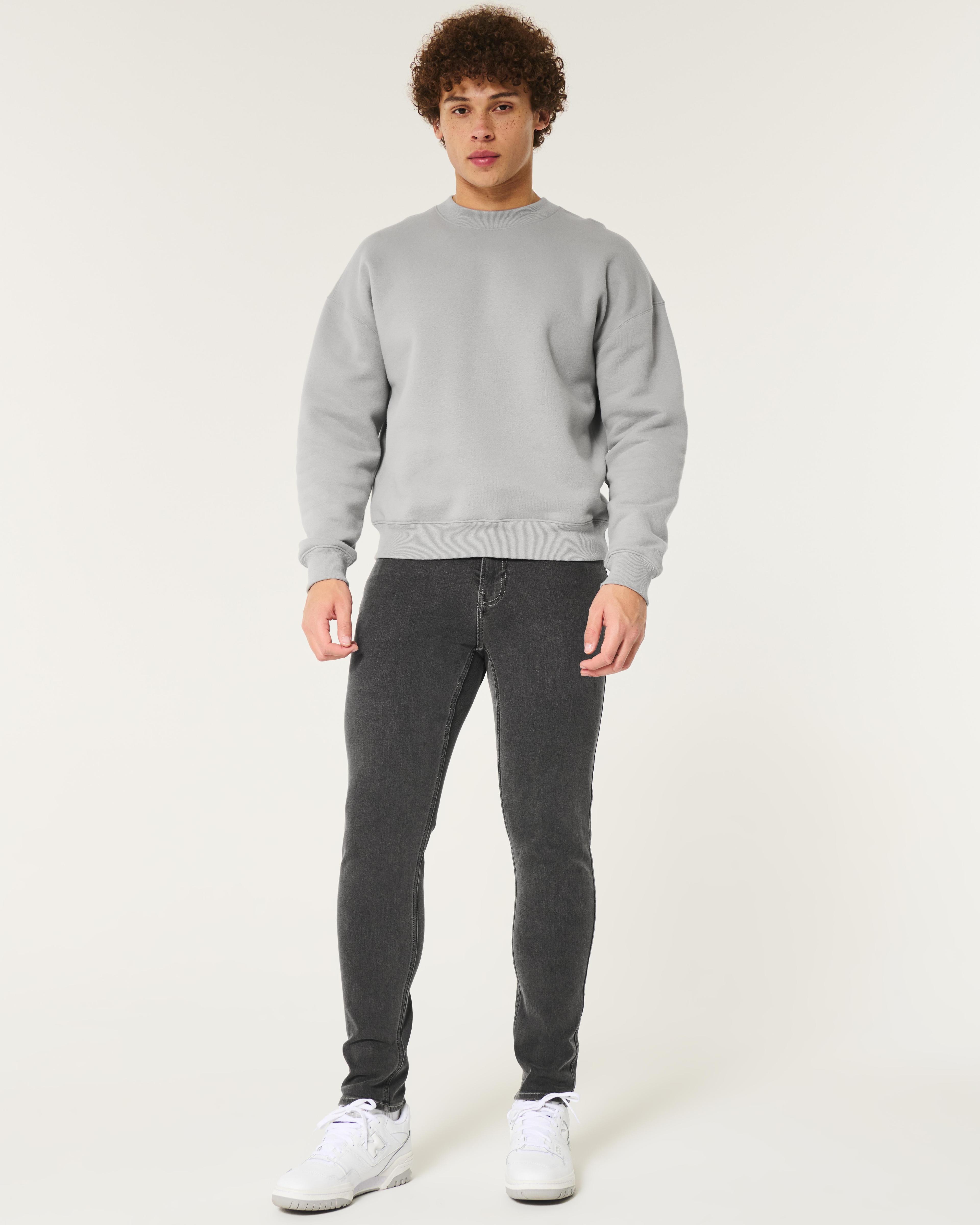 Grey Athletic Skinny Jeans product image