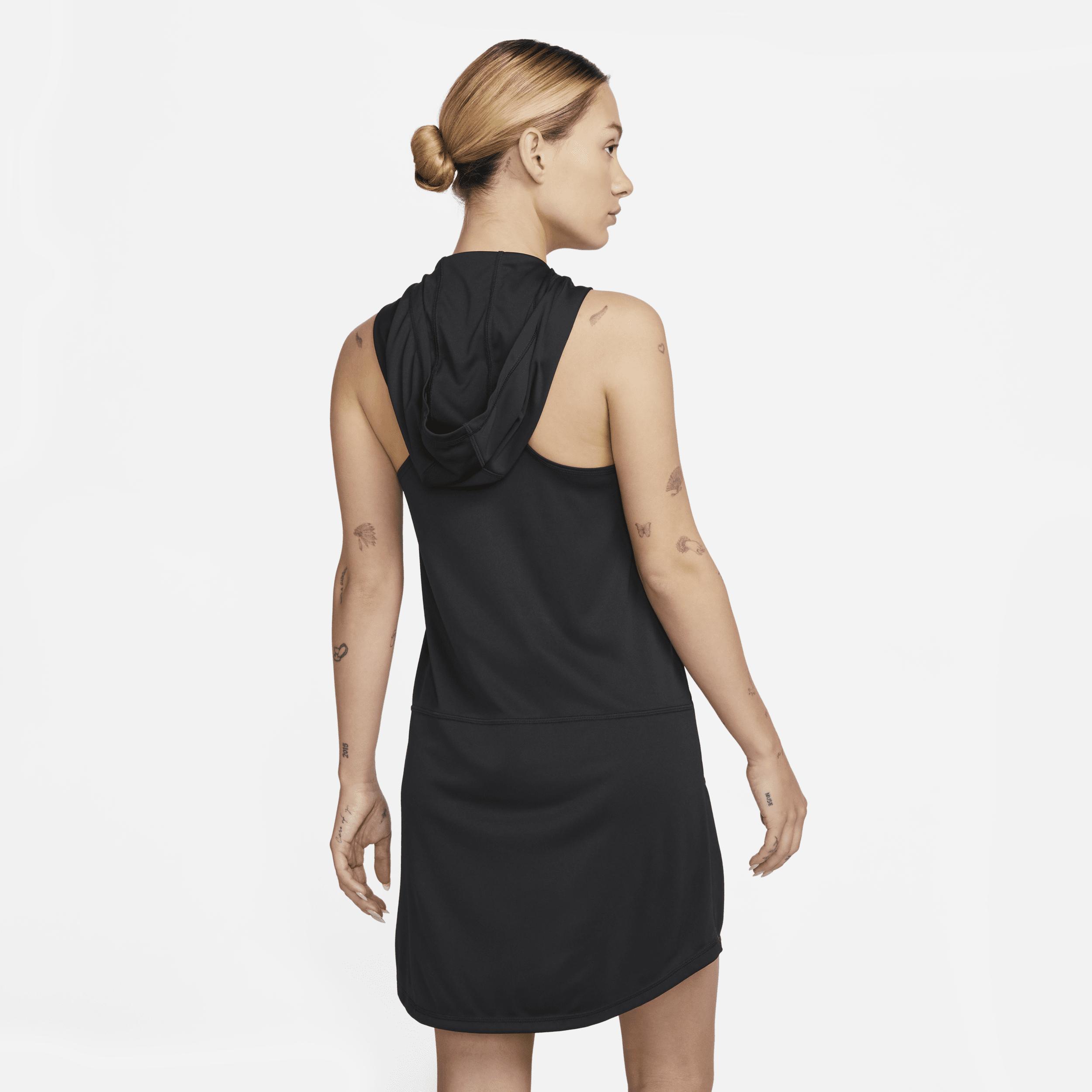 Nike Women's Solid Cover-Up Hooded Dress Product Image