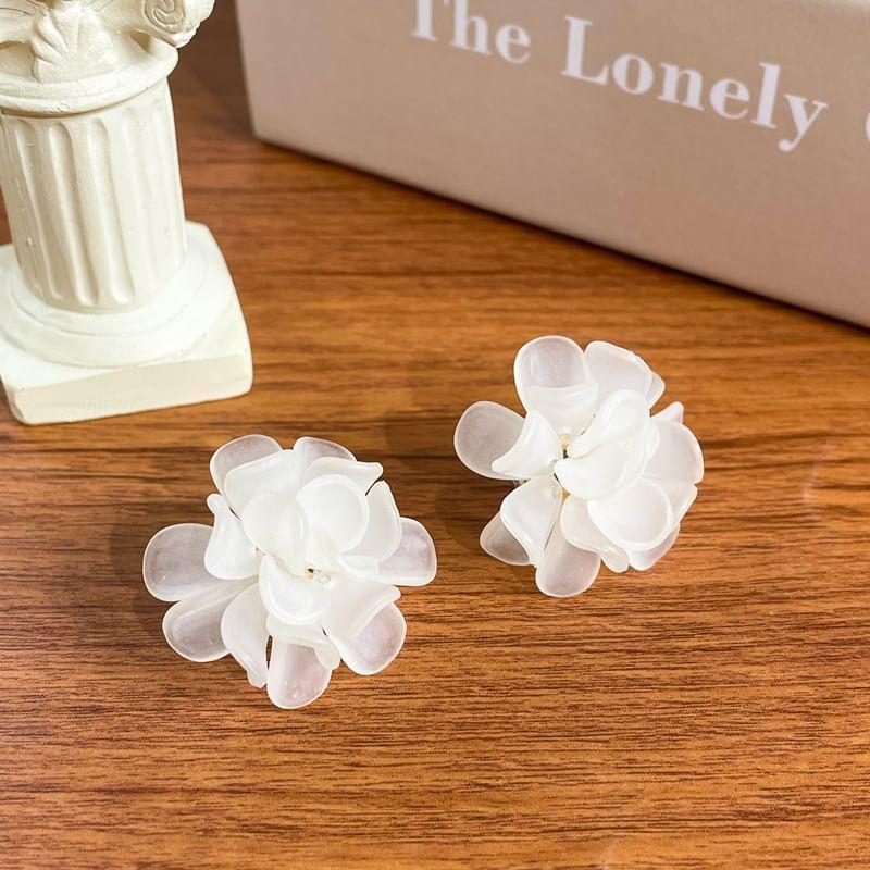 Floral Acrylic Stud Earring Product Image