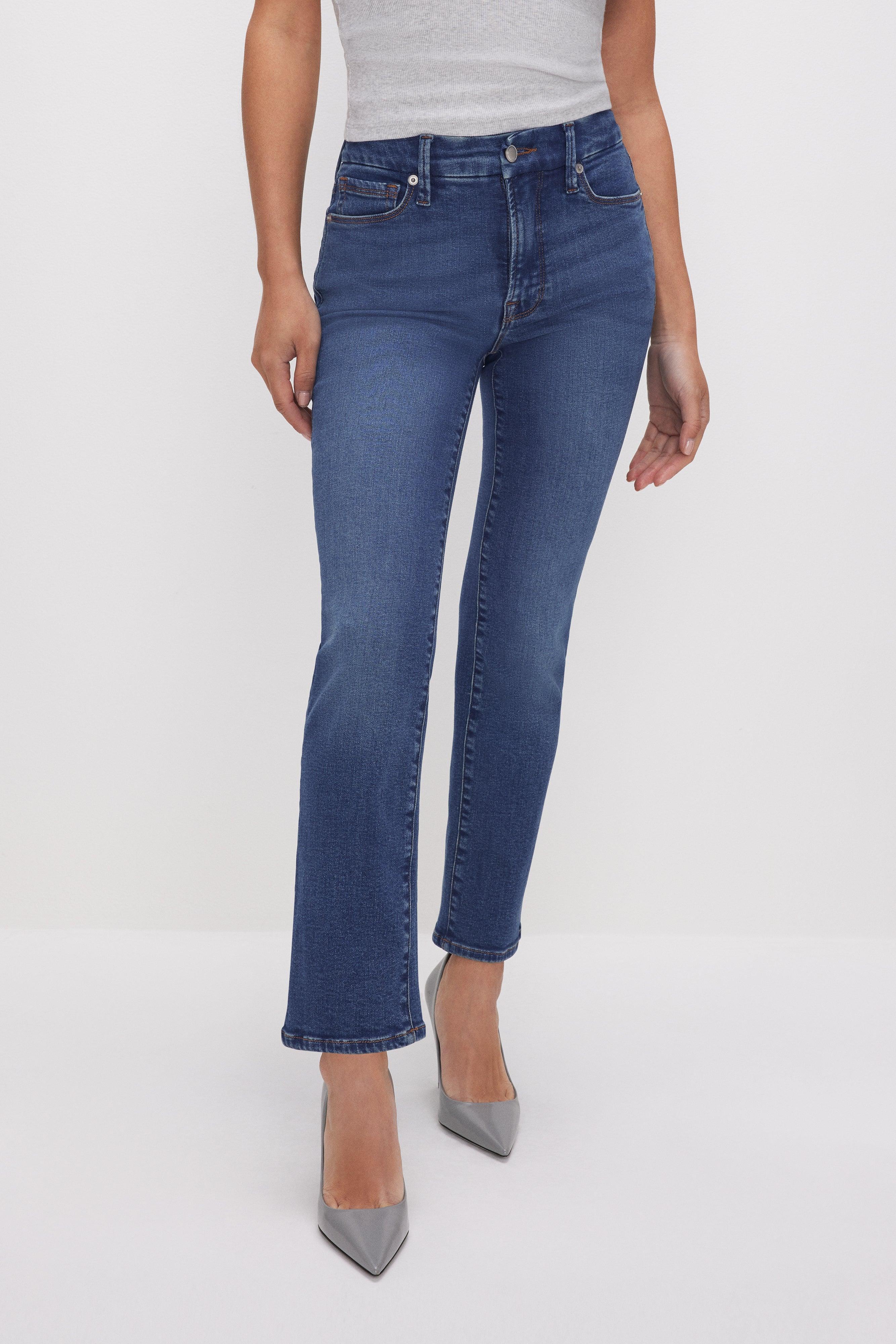 GOOD PETITE STRAIGHT JEANS | BLUE007 Product Image