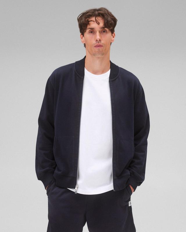 Midweight Terry Full Zip Bomber Male Product Image