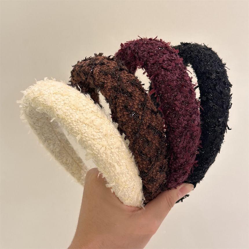 Plain Furry Headband Product Image