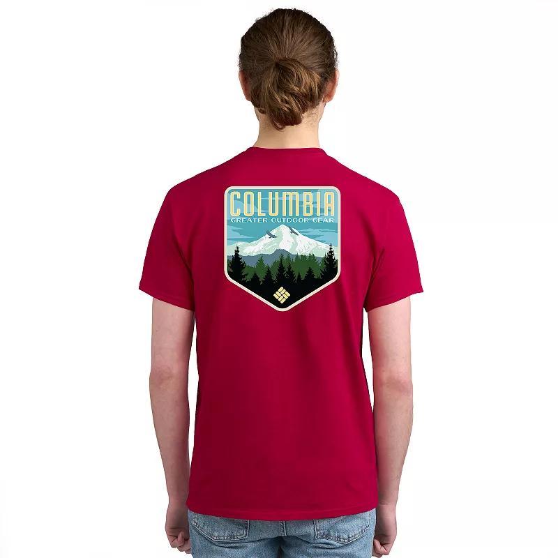 Mens Columbia Adventure Print Short Sleeve Graphic Tee Product Image