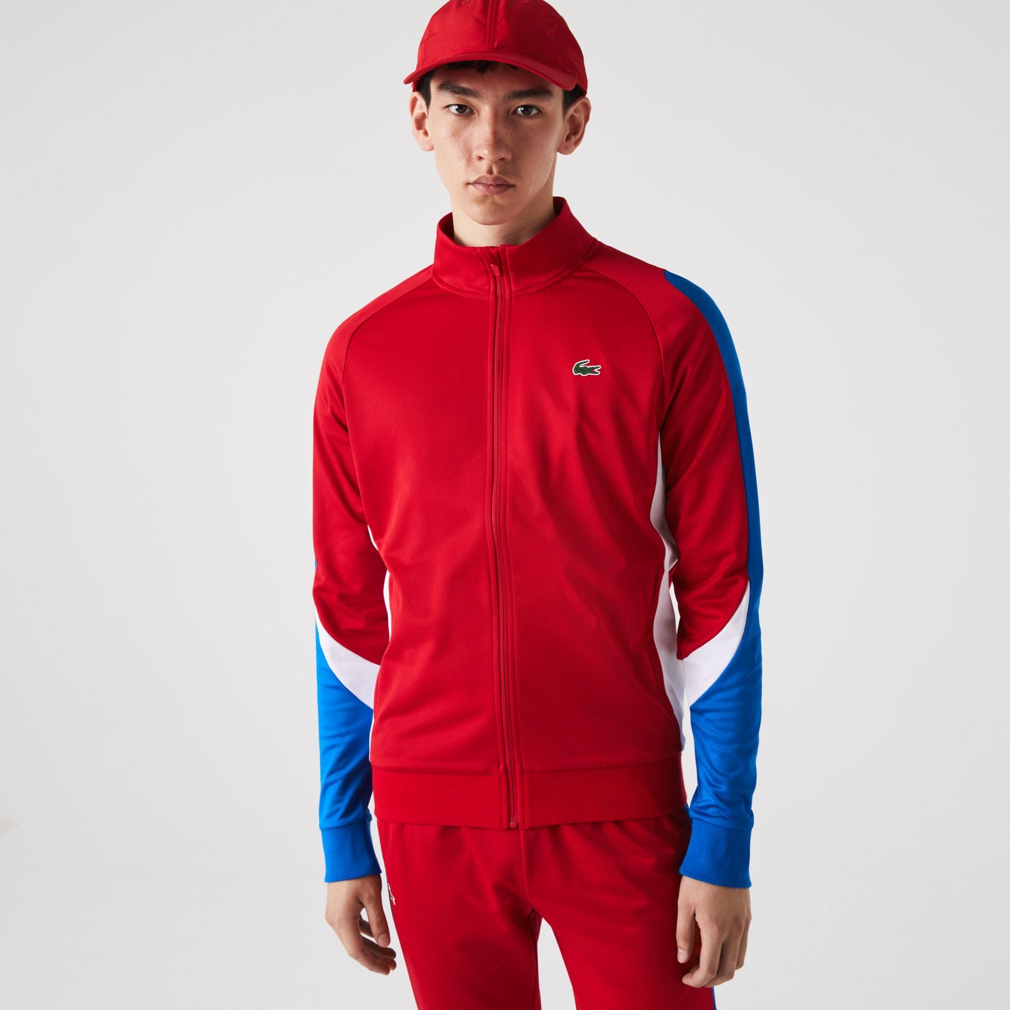 Men's SPORT Classic Fit Zip-Up Tennis Sweatshirt Product Image