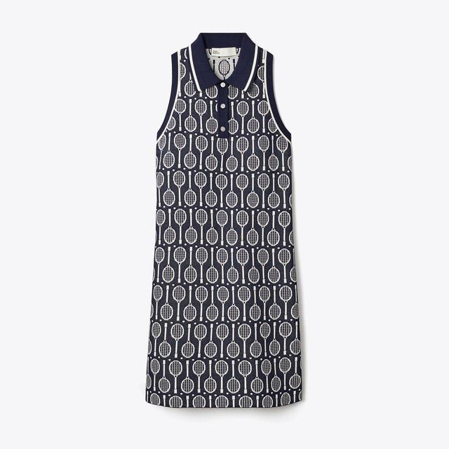 Tech Knit Polo Tank Dress Product Image