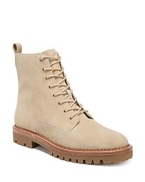 Vince Womens Cabria Lace Up Lug Sole Boots Product Image