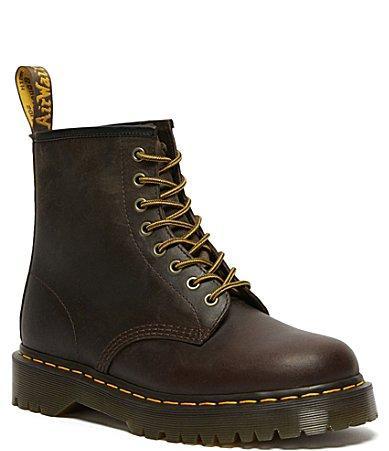 Dr. Martens Womens 1460 Bex Crazy Horse Combat Boots Product Image