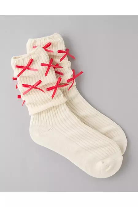 AE Bow Boot Socks Women's Product Image