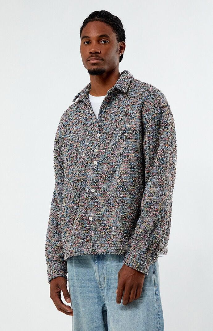 Men's Woven Long Sleeve Shirt - Product Image