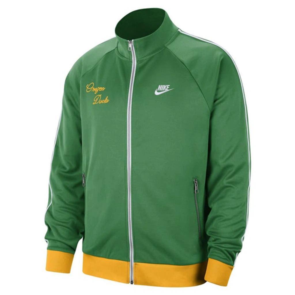 NIKE Oregon  Men's College Track Jacket In Green Product Image