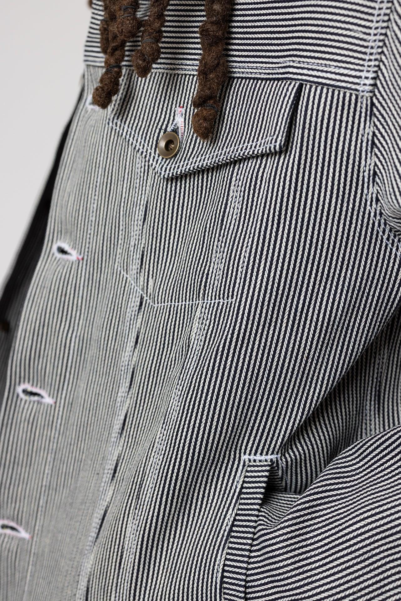 Denim Jacket | Hickory Stripe Product Image