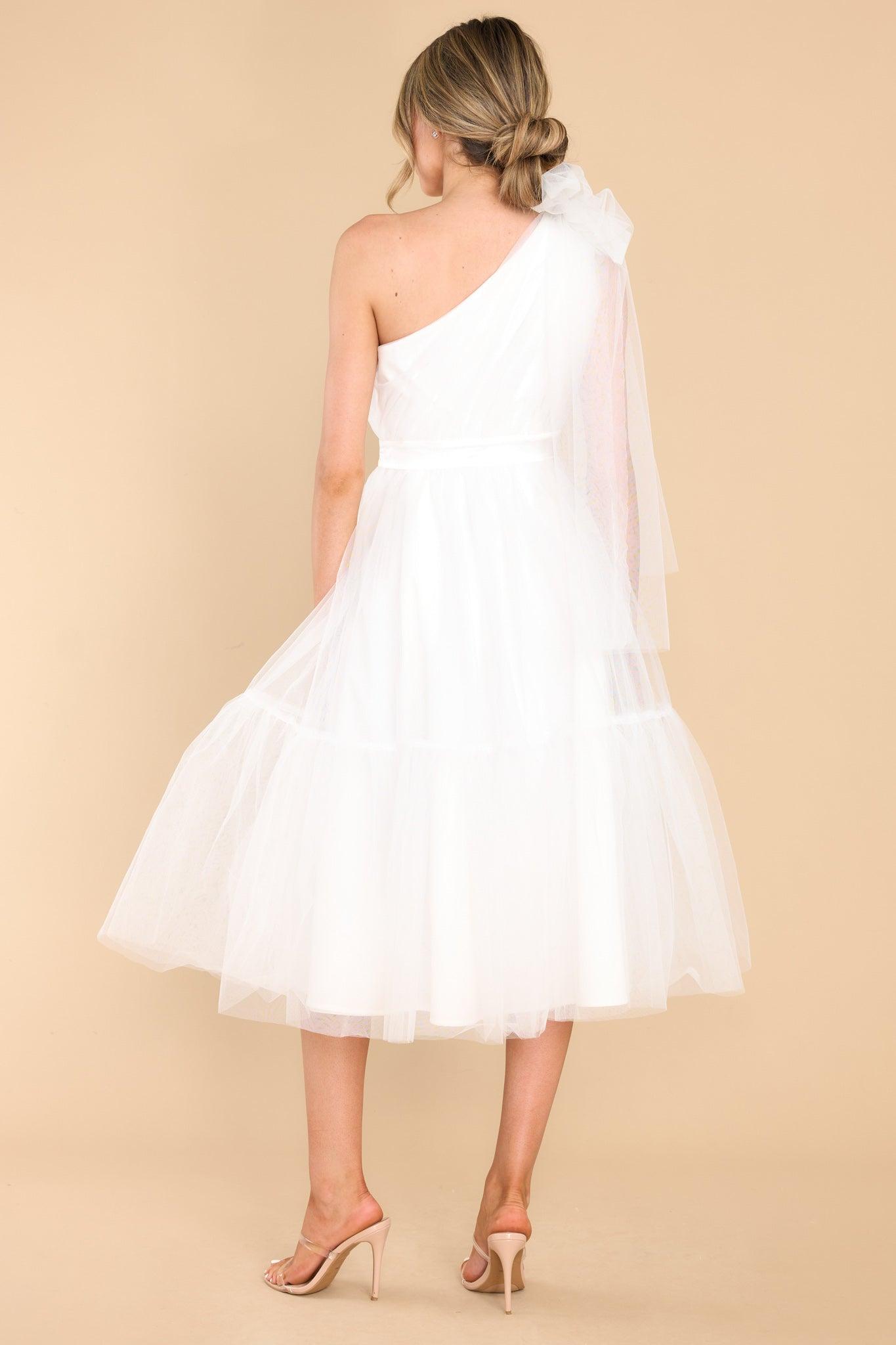 Aura Lifetime Of Love White Dress Product Image