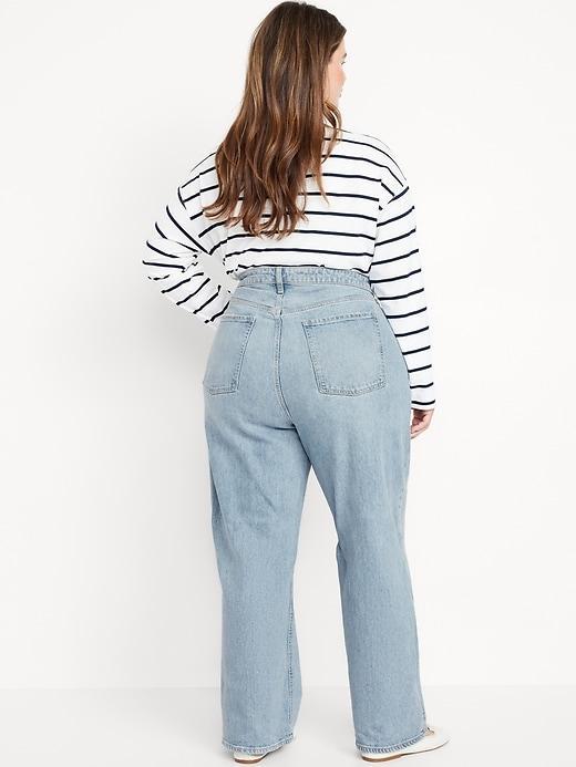 Curvy Extra High-Waisted Wide-Leg Jeans Product Image