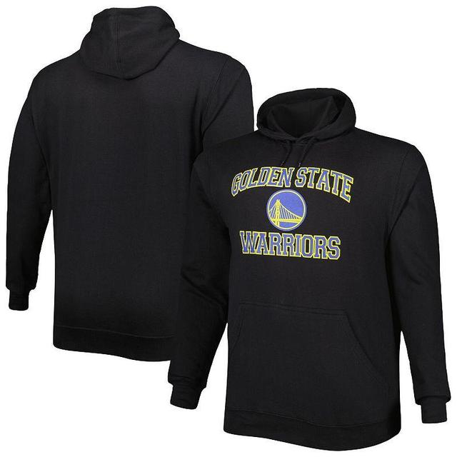 Mens Golden State Warriors Big & Tall Heart & Soul Pullover Hoodie Product Image