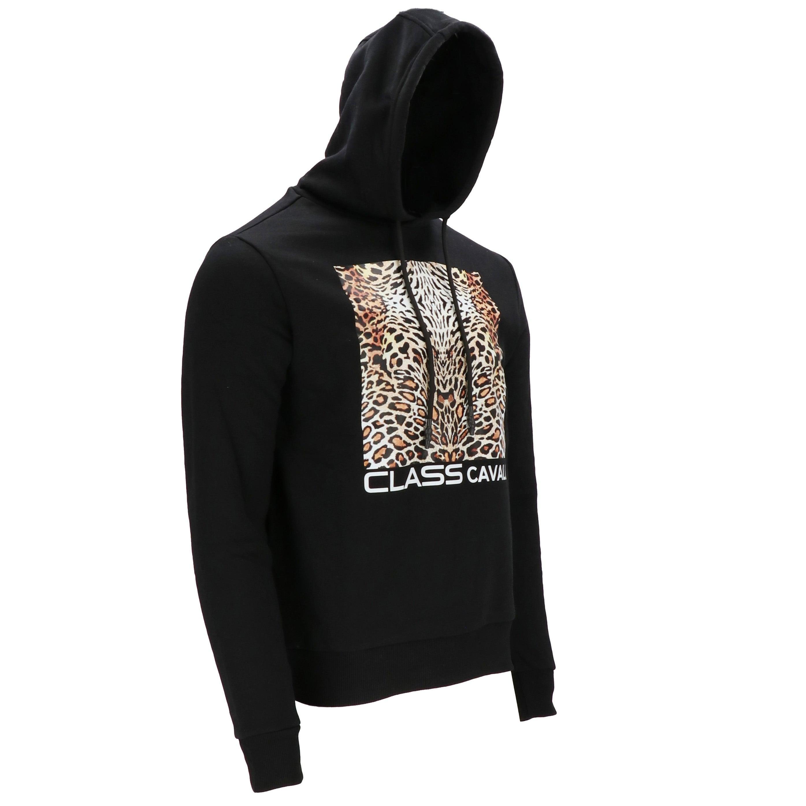 Cavalli Class Men's Black Sweatshirt Product Image