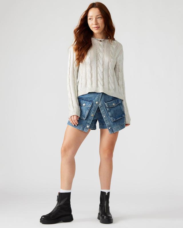 JENNIFER DENIM SKORT Female Product Image