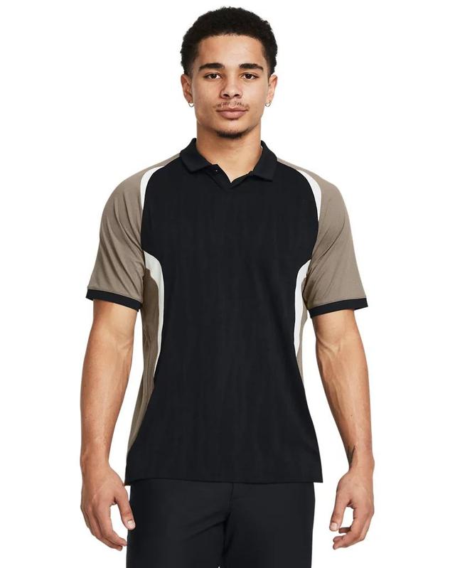 Men's Curry Jacquard Polo Product Image