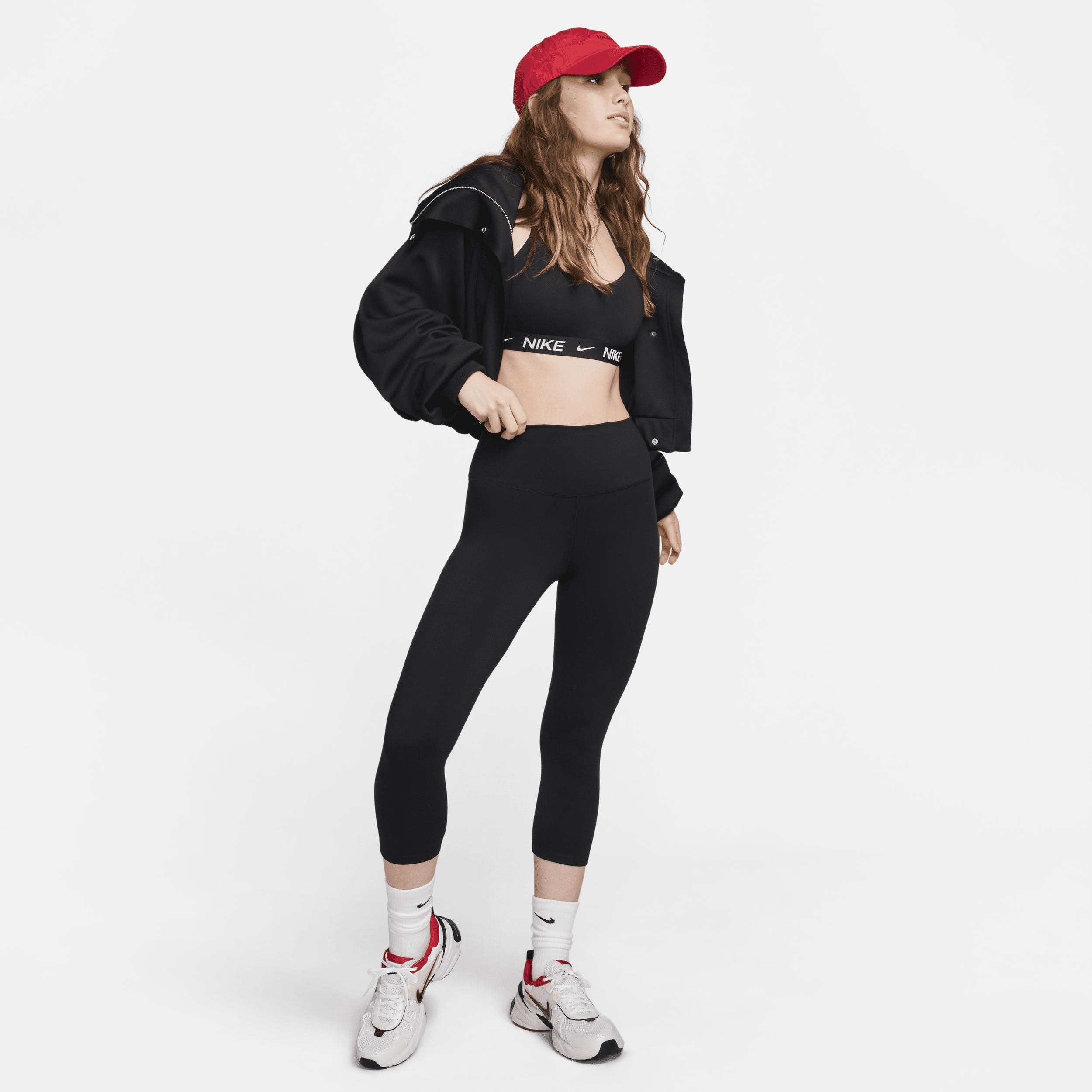 Womens Nike One High-Waisted Crop Leggings Product Image