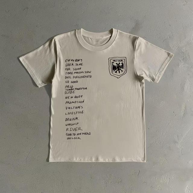 Vintage Ye Vultures Graphic 100% Cotton Short Sleeve T-Shirt Product Image