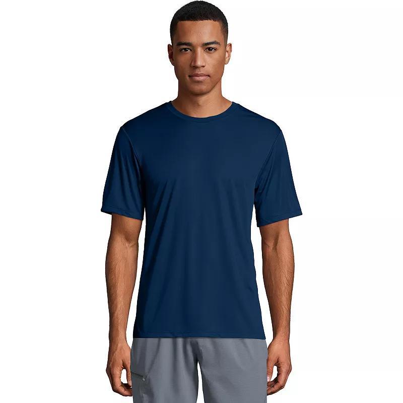 Mens Hanes CoolDRI Performance Tee Black Product Image