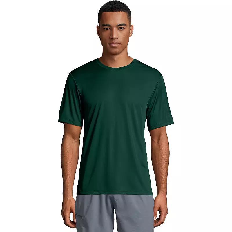 Mens Hanes CoolDRI Performance Tee Black Product Image