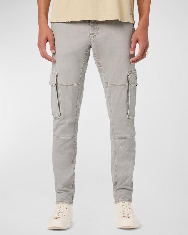 Mens Stretch Skinny Cargo Pants Product Image