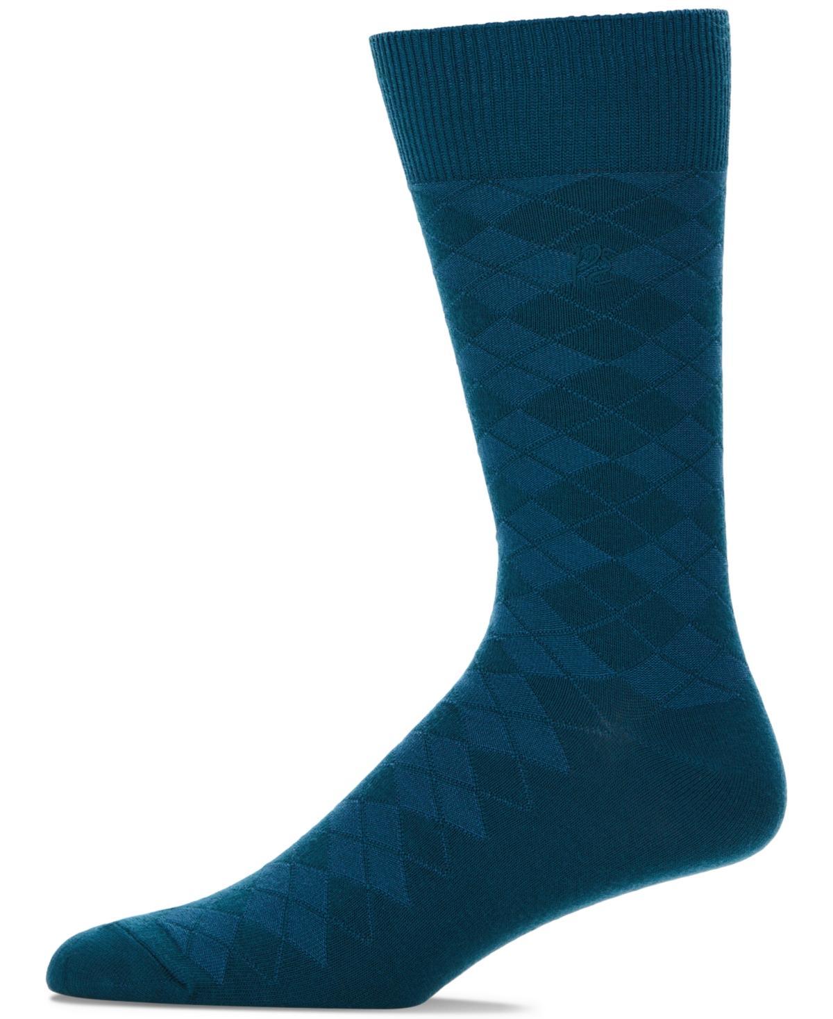 Perry Ellis Portfolio Mens Diamond Stitch Socks - 1 pk. Product Image