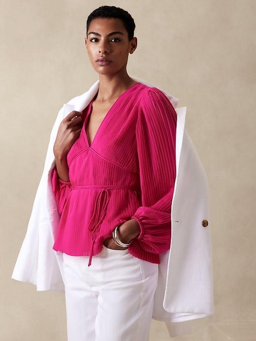 Pleated Blouse Product Image