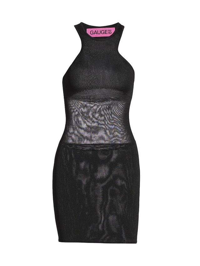 Womens Elaine Semi-Sheer Minidress Product Image