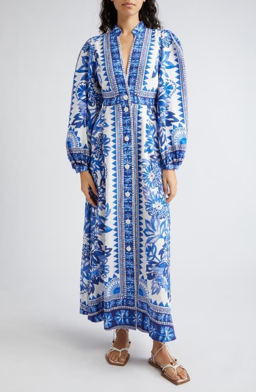 Farm Rio Flora Tapestry Midi Dress Product Image