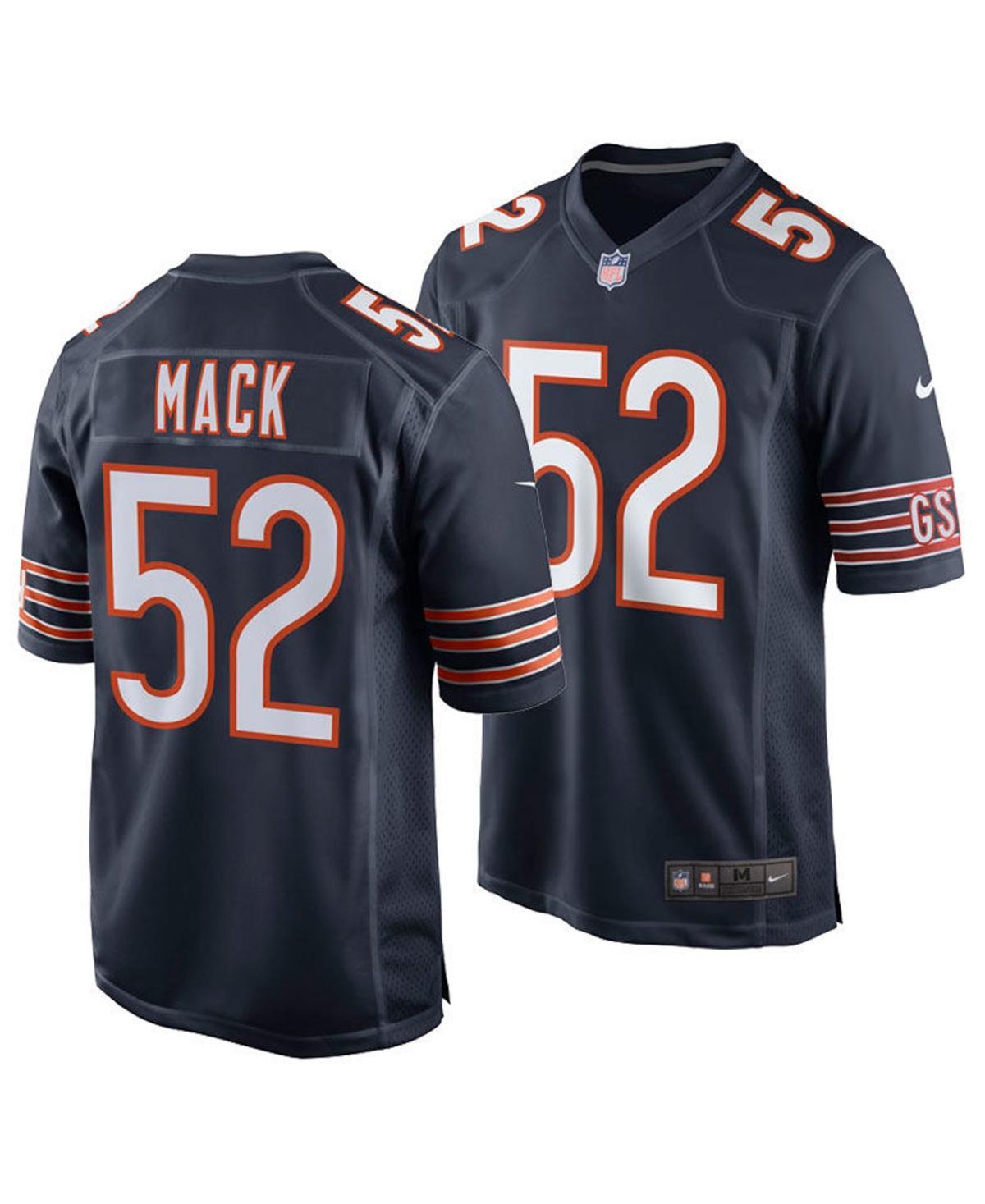 Nike Mens Khalil Mack Chicago Bears Game Jersey - Navy Product Image