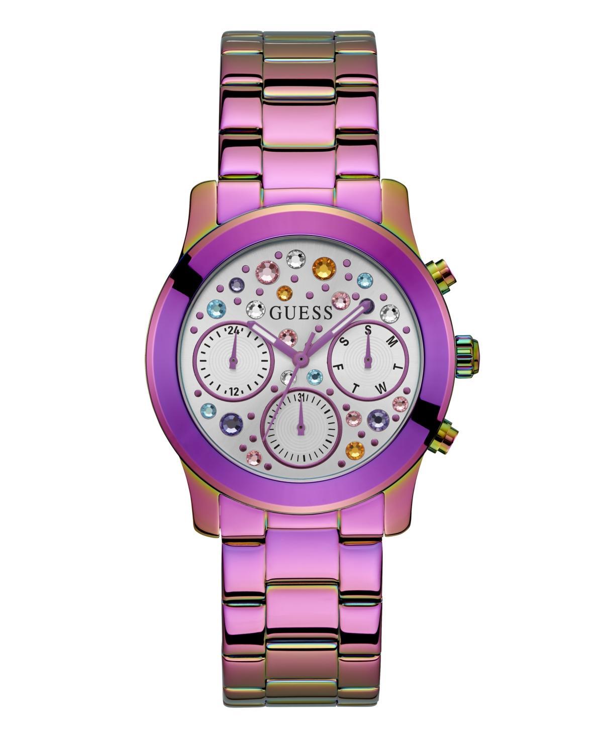 Guess Womens Analog Iridescent Stainless Steel Watch 38mm Product Image