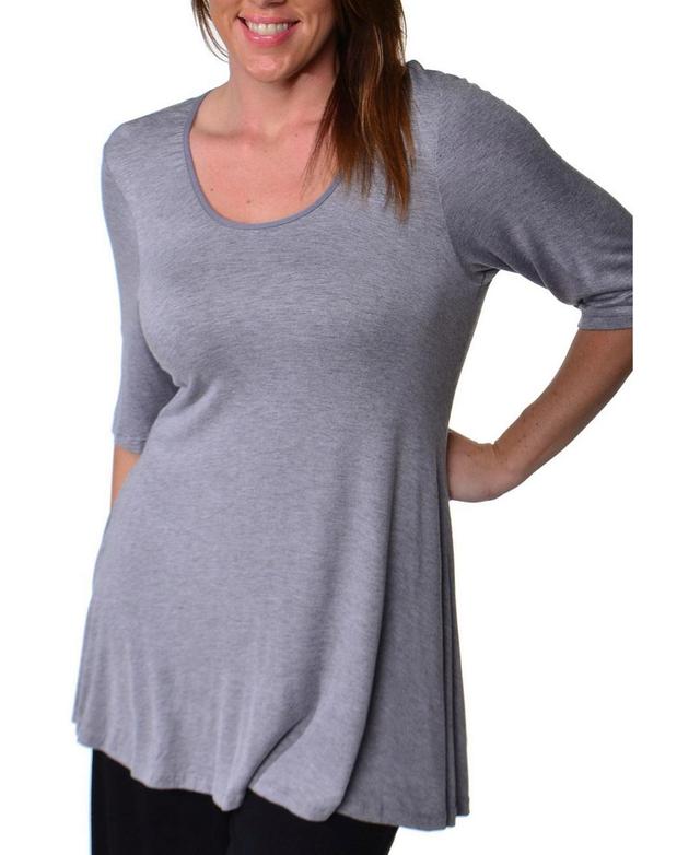 24seven Comfort Apparel Plus Size Tunic Top Product Image