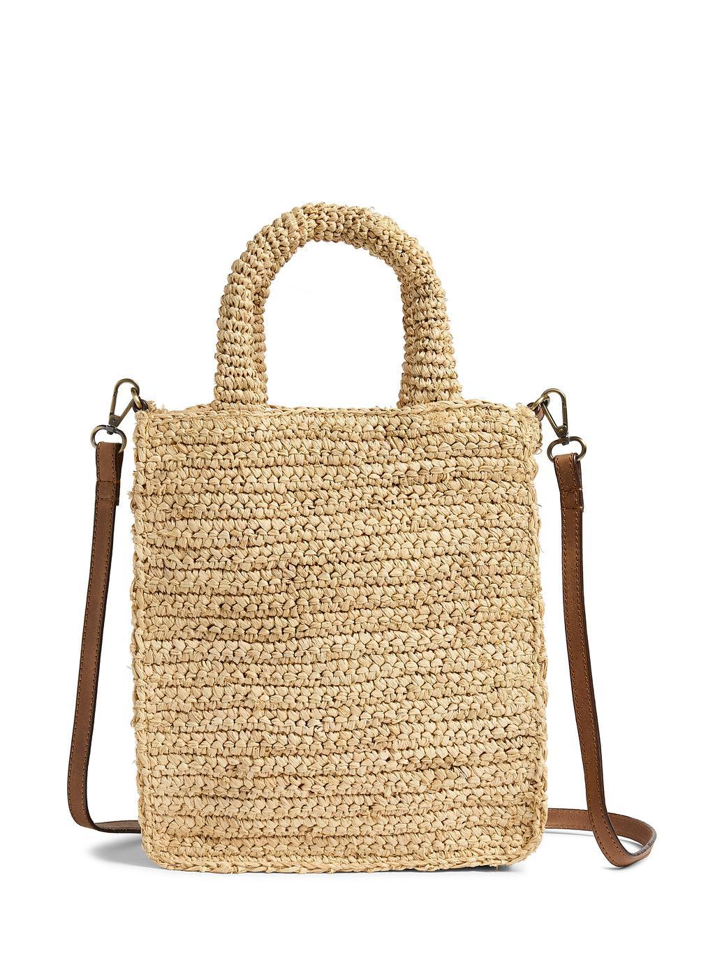 Raffia Cross Body Bag - Natural Product Image