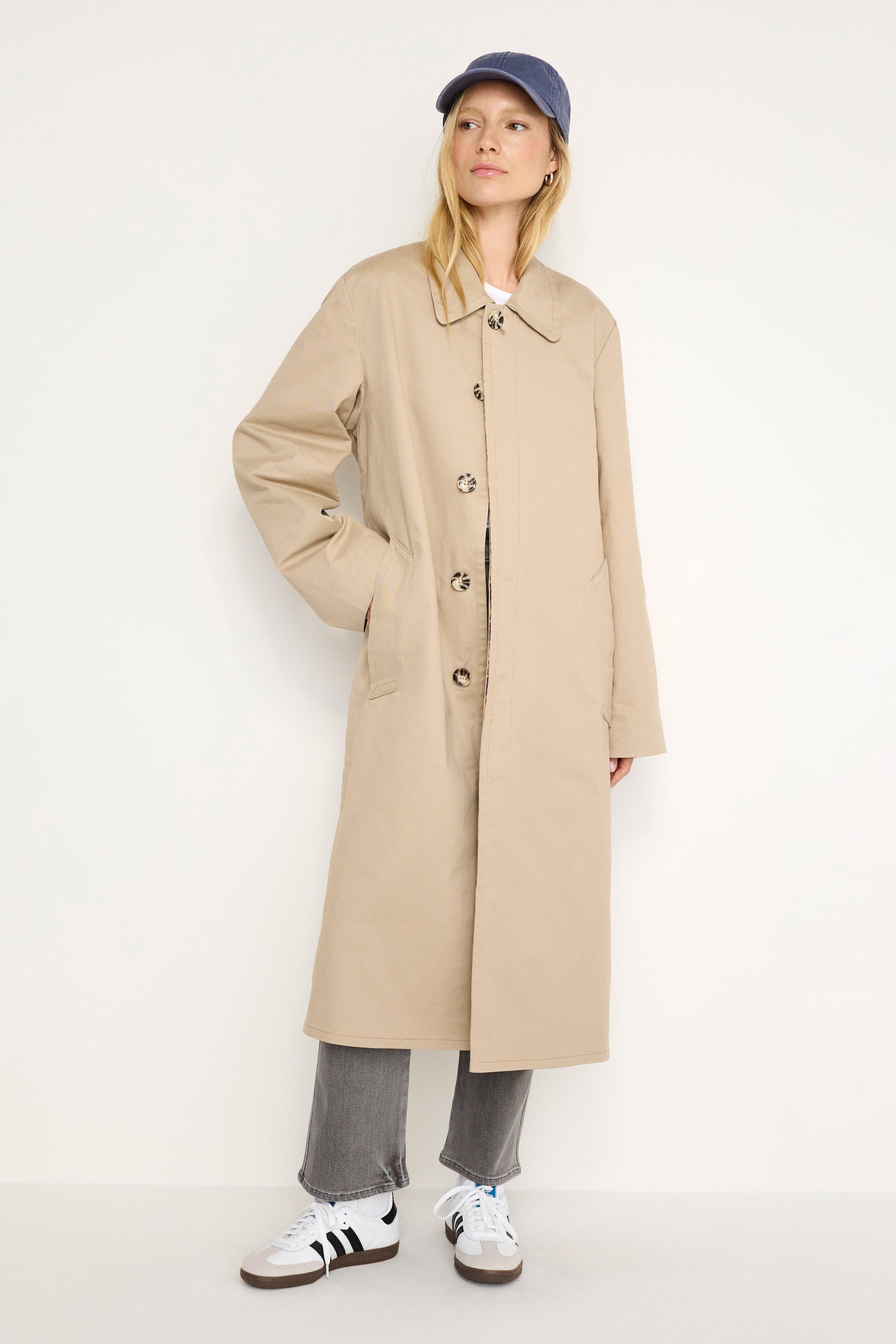 CLASSIC TRENCH COAT | MINERAL001 Product Image