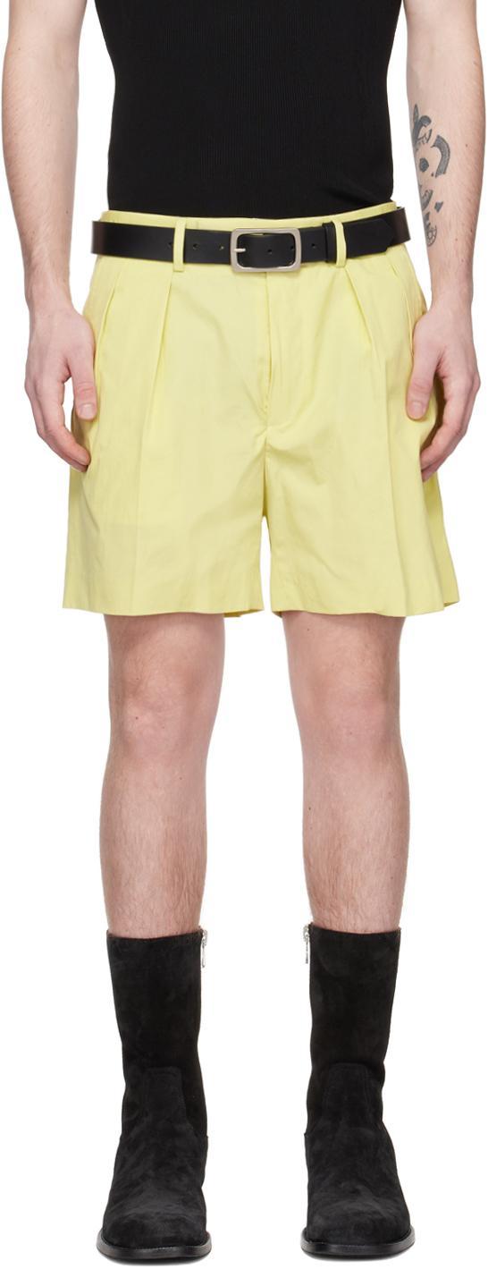 Yellow Cinch Shorts In 202 Yellow Product Image